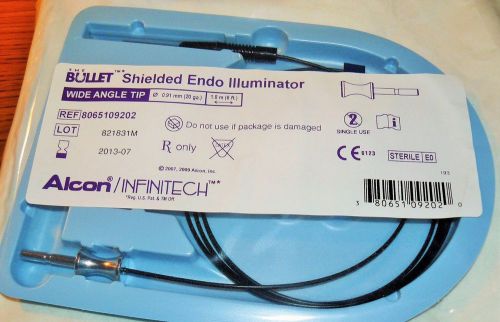 Alcon Shielded Endo Illuminators Wide Angle Tip, Ten (10) Total. REF: 8065109202