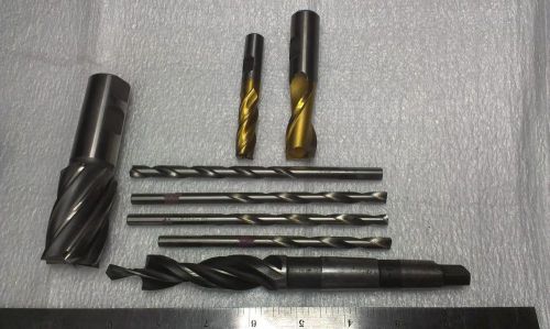 Drills Drill bits Endmills Milling cutters weldon, straight, and taper shank