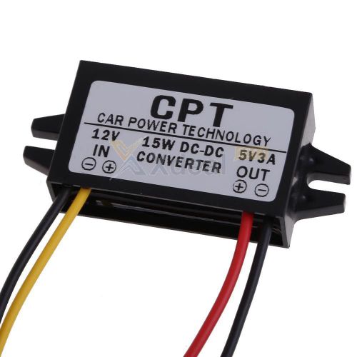 XD#3 DC to DC Converter Regulator 12V to 5V 3A 15W Car Led Display Power Supply