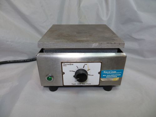 THERMOLYNE TYPE 1900 &#034;6X6&#034; HOT PLATE, MODEL HPA1915B, 750 WATTS**FREE SHIPPING**