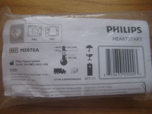 NEW PHILIPS HEARTSTART DEFIBRILLATOR AED BATTERY FRx HSI M5070A