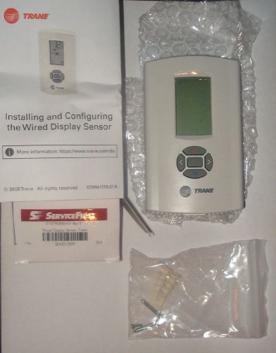 New! trane tracer wired lcd display zone sensor x13790886 in box!! sen01599 for sale
