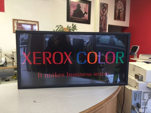 Xerox Lit Sign