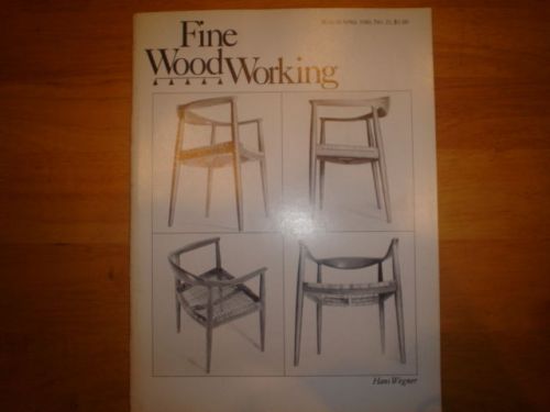 Vintage fine woodworking magazine taunton press issue no21 mar apr 1980 for sale