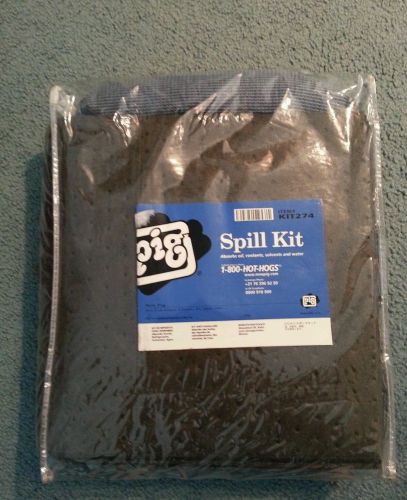FIVE BRAND New! Pig Spill Kit Clear Universal Spill Kit - BKKIT274 - NO RESERVE