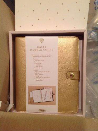 A5 Kikki K Personal Planner in Gold ***Discontinued***