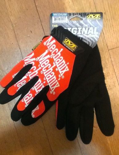 Mechanix wear the original mg-09-010 gloves in orange - size medium for sale