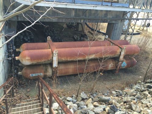 (2) Used National Pittsburgh Helium Tanks