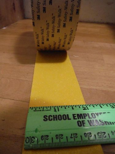 3M Safety Walk Yellow Anti Slip Tape, 2&#034; wide, BY THE FOOT