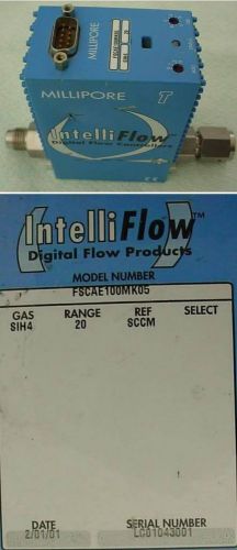 MILLIPORE INTELLI FLOW DIGITAL FLOW CONTROLLER MODEL #  FSCAE100MK05