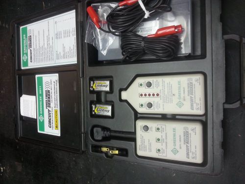 greenlee 2011/00521 power finder circuit seeker