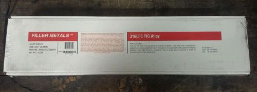 Filler Metals™ 316LFC TIG Alloy 3/32&#034; x 5lbs. Box of TIG Rods