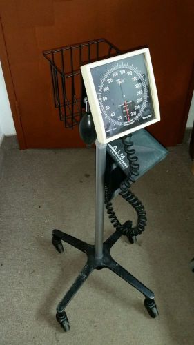 Blood pressure unit on stand