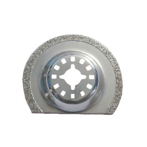 Semi-circular oscillating diamond saw blade fits fein, bosch, rockwell, dremel for sale