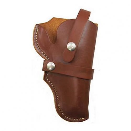 Hunter 1155 S&amp;W Governor Belt Holster with Thumbsnap Right Hand Leather Brown