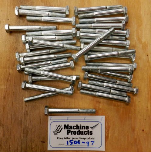 Hex head 5/16-18 x 2-3/4 - lot of 35 bolts for sale