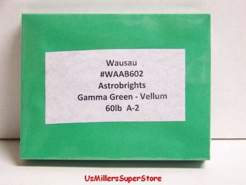 Astrobrights - Gamma Green - Vellum A-2 50 ct
