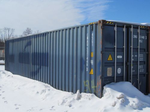 40’ High Cube Shipping container (wind and water tight) NY