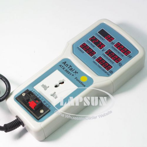 0.01W-660W Electric Power Energy Monitor Tester Socket LED Watt Meter Analyzer S