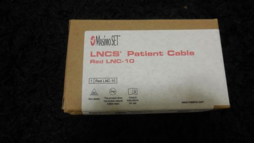 Masimo Set LNCS Patient Cable Red LNC - 10