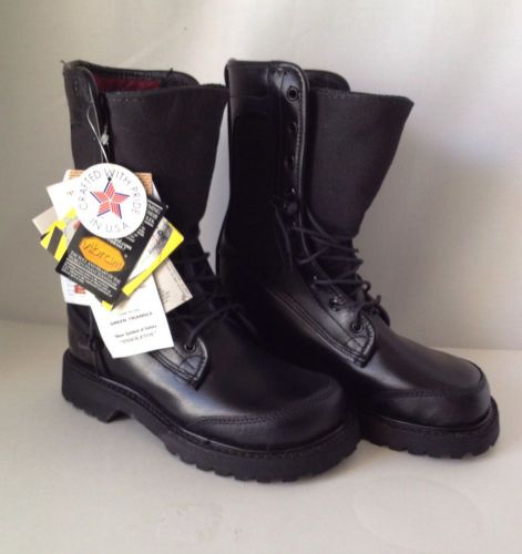 New pro warrington 3007 boots nfpa size 4 d fire fighter turnout gear work for sale