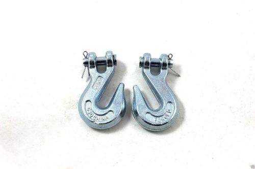 REPLACEMENT CHAIN ENDS CLEVIS GRAB HOOK LOGGING TOWING EQUIPMENT G30 5/16&#034; SET