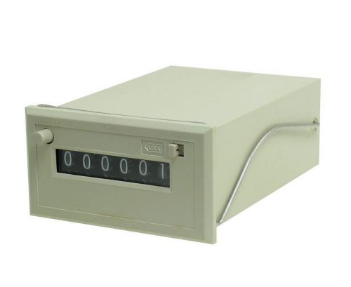 CSK6-NKW 6 Digit Electromagnetic Mechanical Magnetic Counter 220V AC