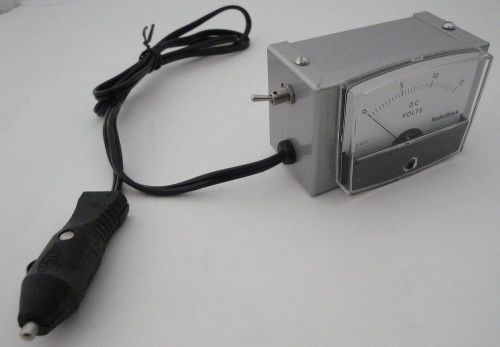 12V Voltmeter with 12V Accessory Plug
