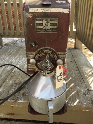 Vintage american duplex coffee mill grinder commercial quality works for sale