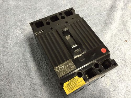 General electric ge 125 amp circuit breaker 600 volt 3 pole ted136125 for sale
