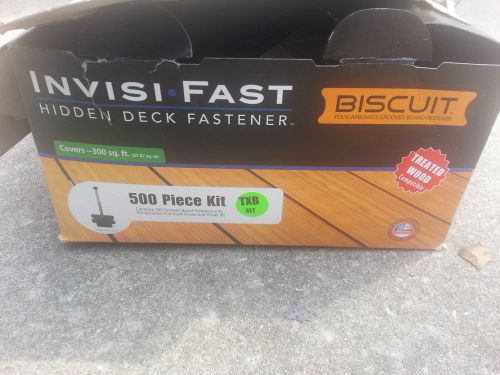 Invisi-Fast Hidden Deck Fastener TXB 1/4&#034; (130 pcs)