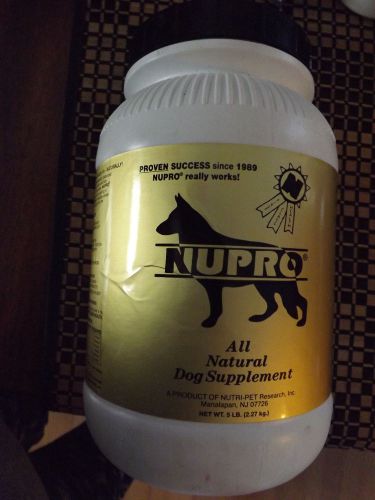 NEW Nutri-Pet Research Nupro Dog Supplement  5-Pound