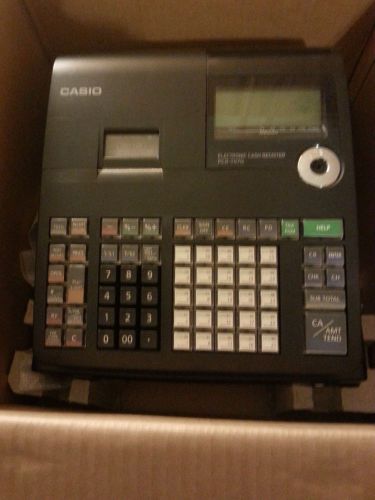 Casio pcr-t470 electronic cash register with keys! beautiful! for sale