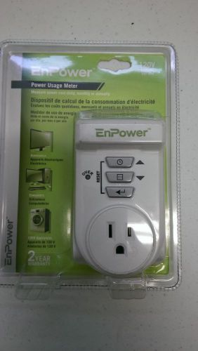 NEW EnPower Power Usage Meter 120V E49CM02