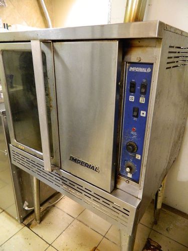 Imperial icv-1 commercial gas convection oven single deck 70,000 btu for sale