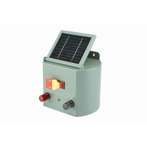 Solar powered electric fence charger for horses &amp; cattle for sale