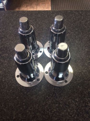 Adjustable plated mount equipment legs - set of 4 for sale