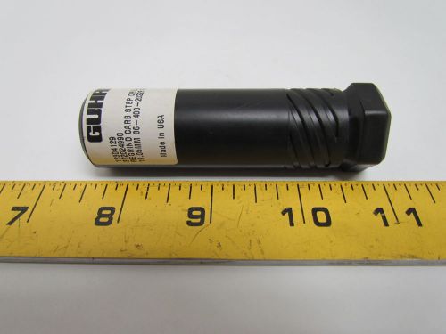Guhring 84-400-2022R Regrind Carbide Step Drill Coated 11.10x19.05mm 74.57mm OAL