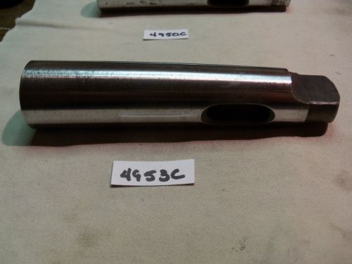 (#4653c) used hardened no.3 to no.4 morse taper drill sleeve or adaptor for sale
