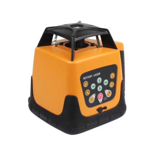 Rechargeable automatic self-leveling green rotary laser level+ remote contol for sale