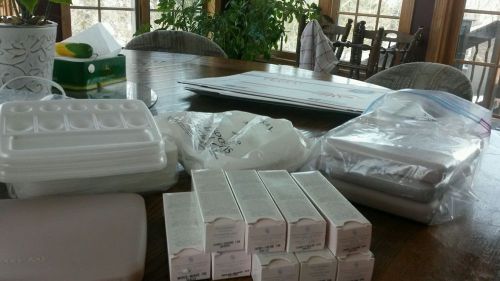 Mary Kay foundations, cloths and beauty stations with inserts