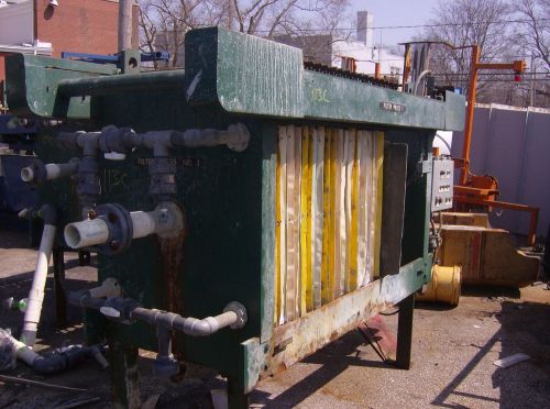 Used filter press! durco model e26481 8 cu. ft. 800mm press for sale