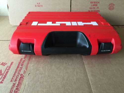 Hilti TE 30-C AVR Hammer Drill Carrying  CASE ONLY!
