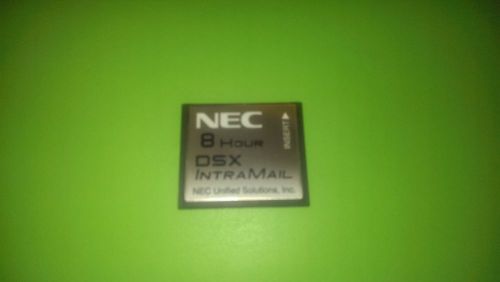 NEC DSX Systems VM DSX IntraMail 4Port 8Hr VoiceMail. 1091011. Warranty