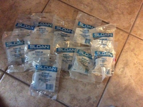 LARGE LOT OF ASSORTED SLOAN PARTS