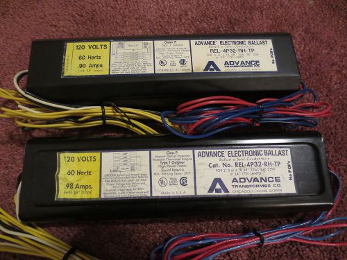 Advance Electronic Ballast REL-4P32-RH-TP 120VAC 60Hz