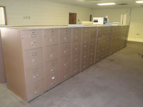 Fire proof filing cabinets shaw walker 1 hour exp. for sale