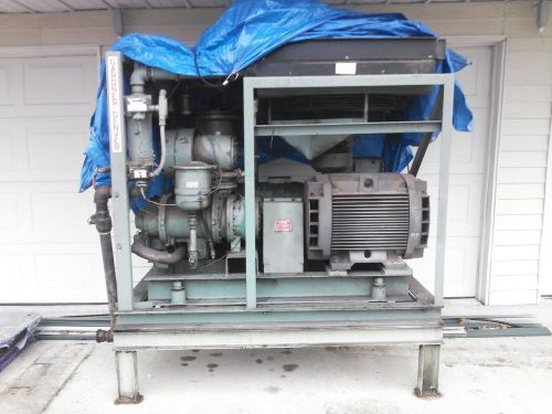 100 Horse Power Gardner Denver Rotary Screw Air Compressor 3 Phase