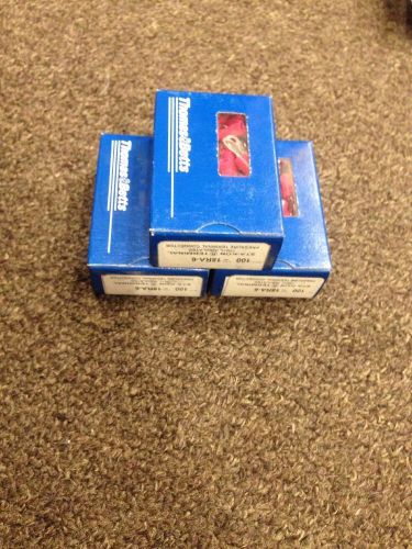 Thomas &amp; betts vinyl insulated- ring terminals  lot of three for sale