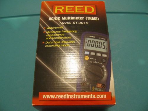 NIB  REED ST-9919 TRMS AC/DC Digital Multimeter